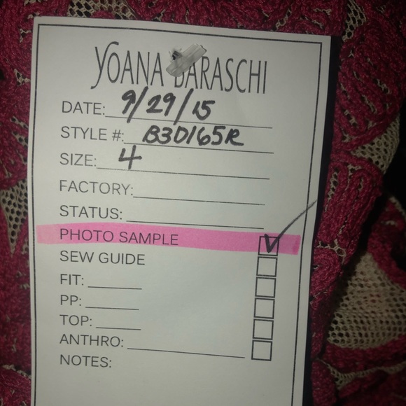 Red Lace dress - Picture 8 of 8